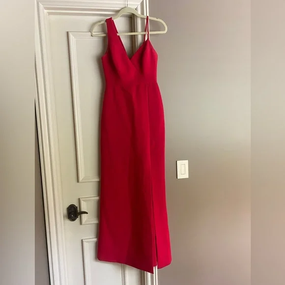 bcbg red one shoulder dress Midi Dresses Bcbg Red One Shoulder Dress One Shoulder Mini Dress BCBGMAXAZRIA